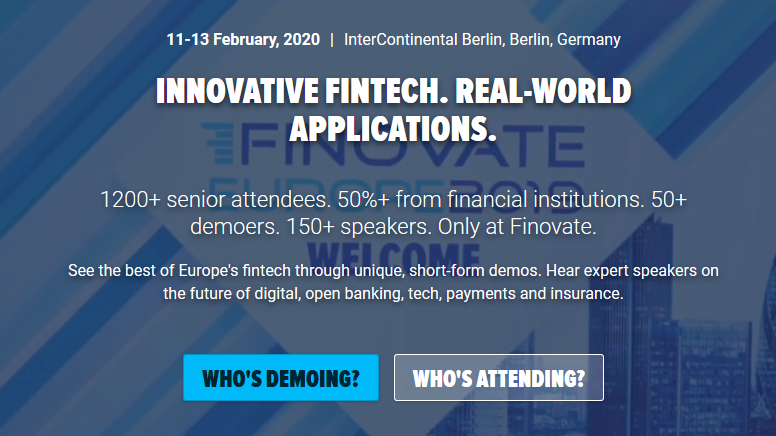 finovate europe 2020